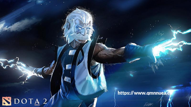 Dota2壁纸：Zeus宙斯